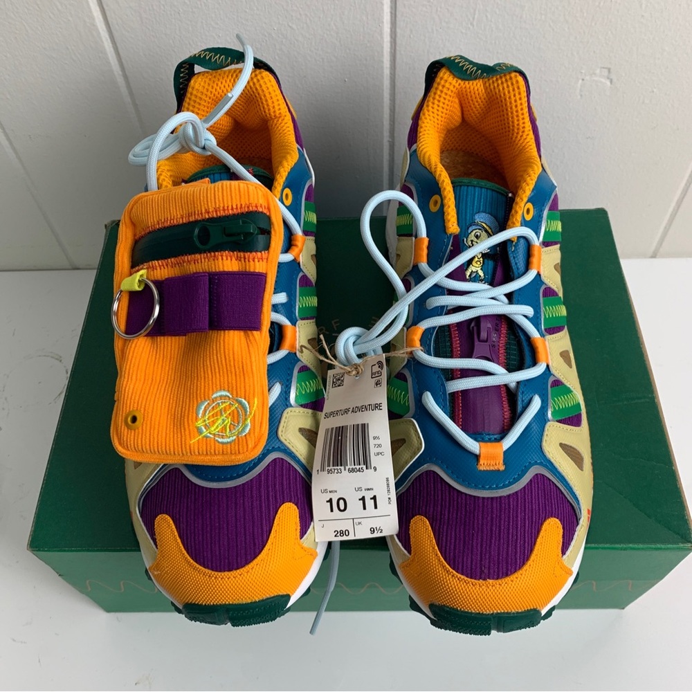 Adidas Superturf Adventure x Sean Wotherspoon Disney Jiminy Cricket SIZE 10 NEW